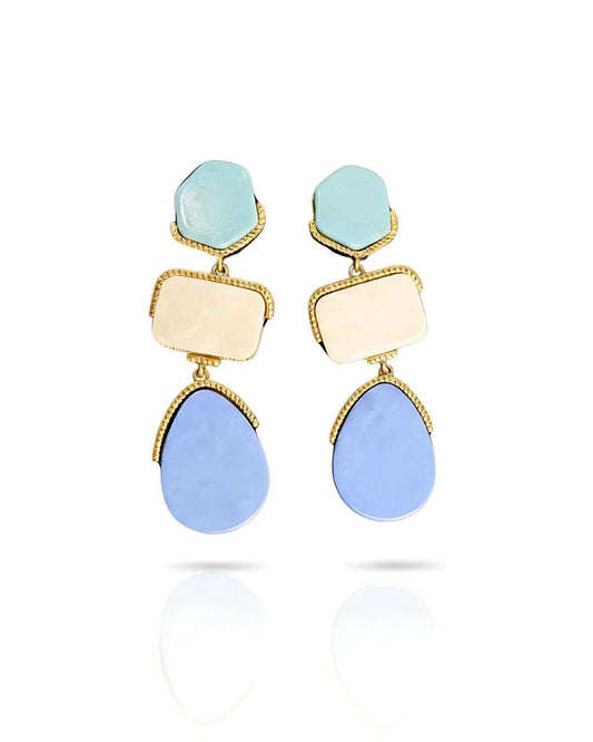 Ocean Love Stone Danglers