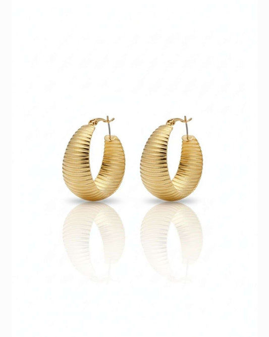 Soft Bold Hoops