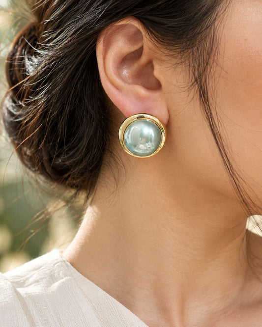 Dome Stud Earrings