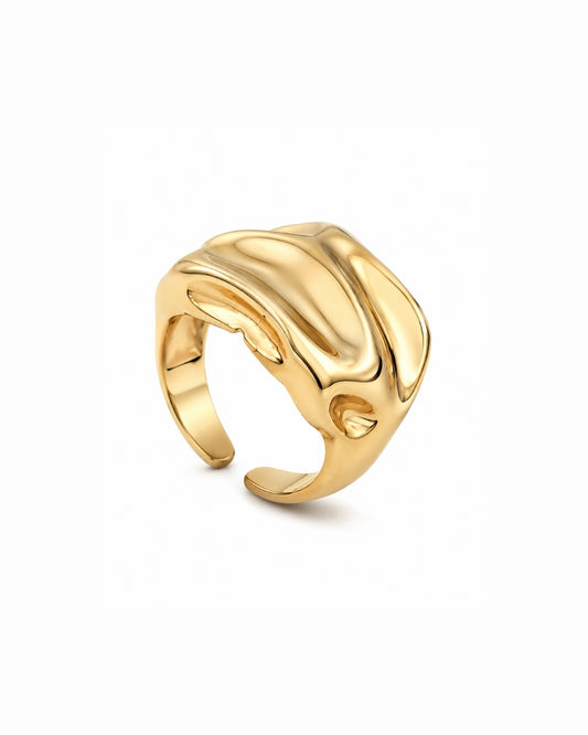 Molten Statement Ring