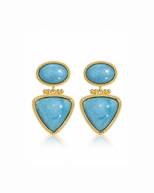 Triangle Drop Earrings