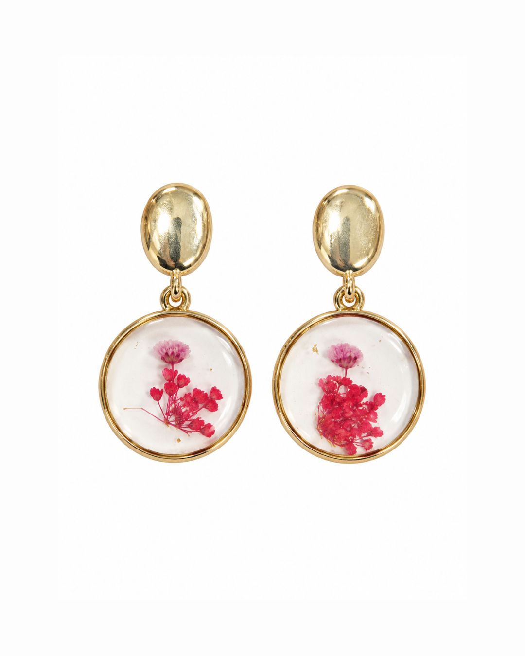 Mini Petals Resin Earrings