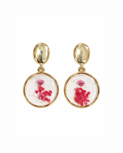 Mini Petals Resin Earrings