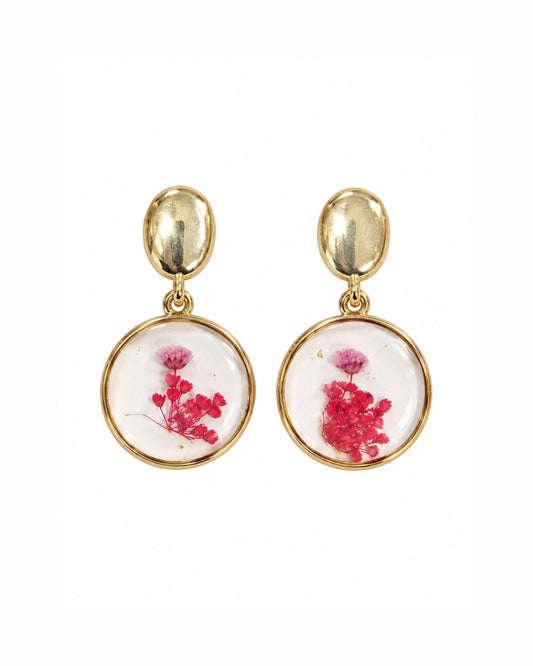 Mini Petals Resin Earrings