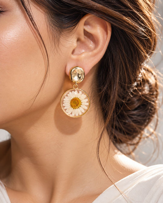 Bloom Resin Earrings