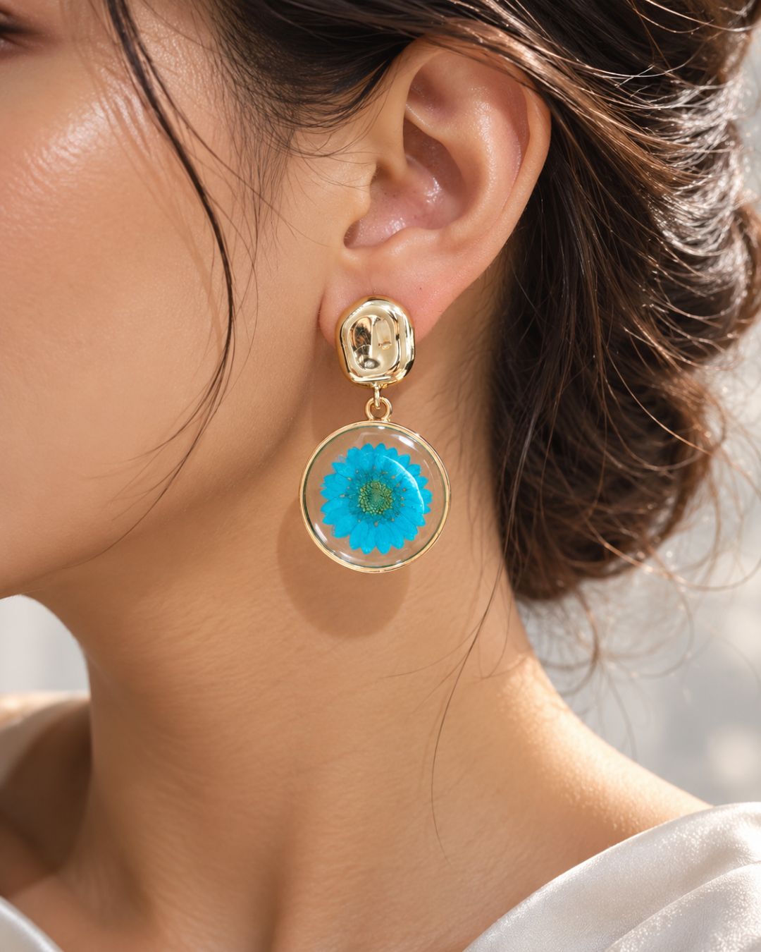 Bloom Resin Earrings