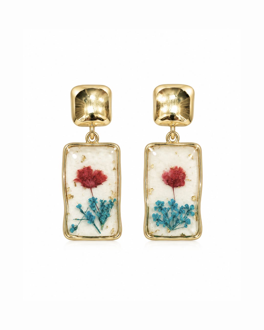 Bud Resin Drop Earrings