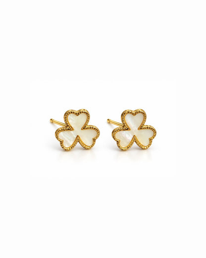 Clover Stud Earring Combo