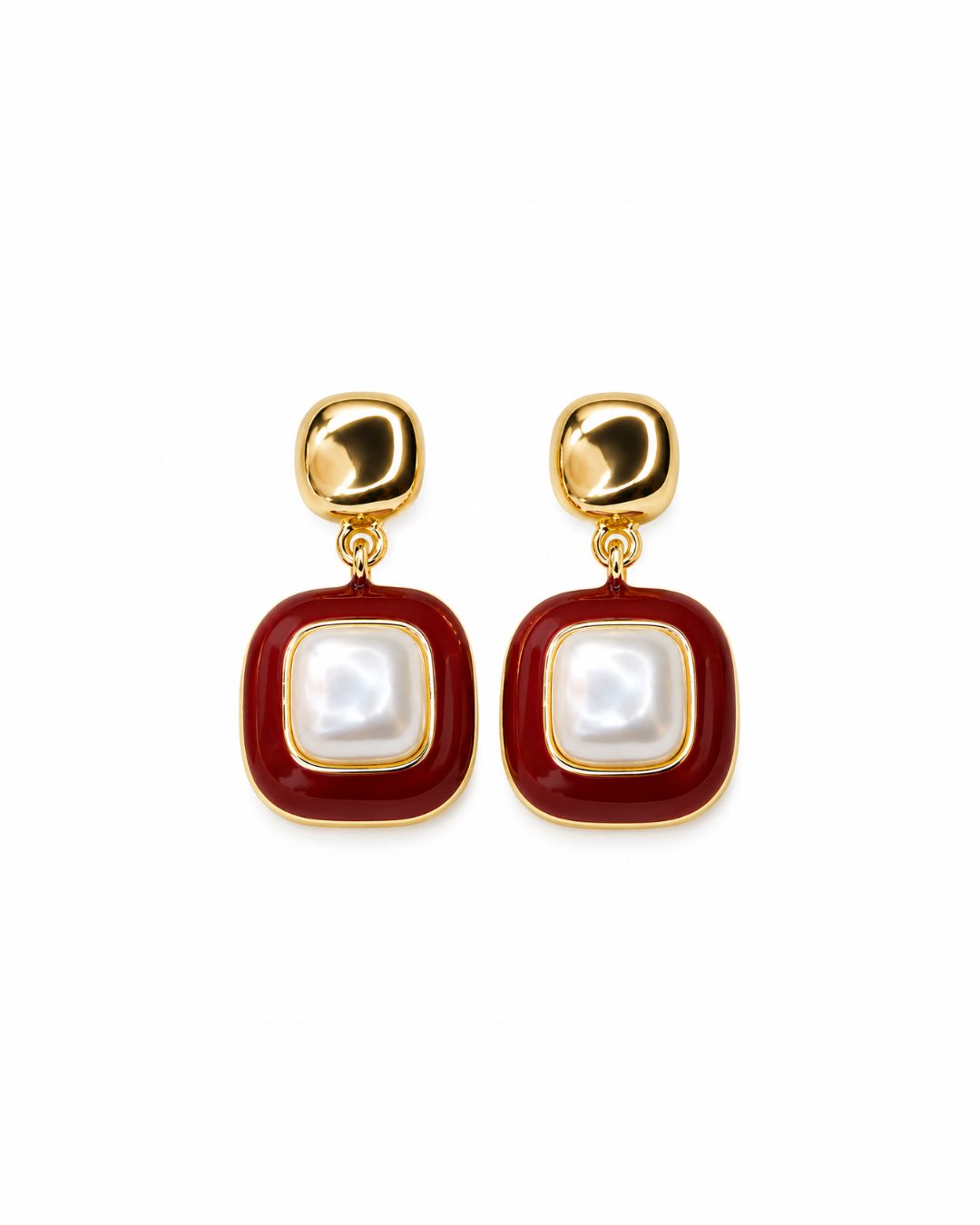 Color Pop Pearl Drop Earrings
