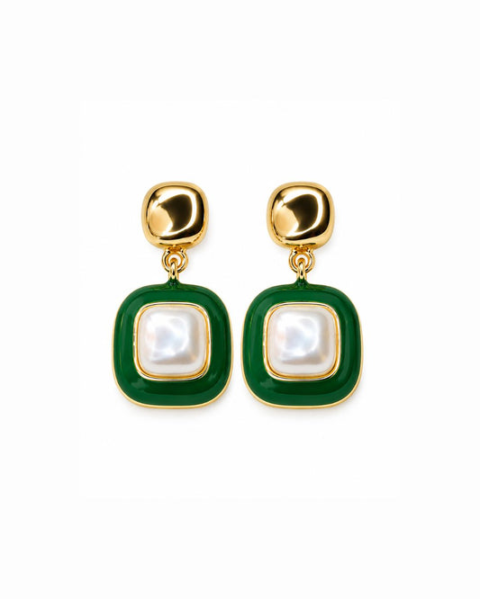 Color Pop Pearl Drop Earrings