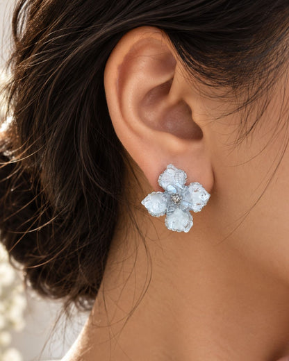 Crystal floral Stud Earrings