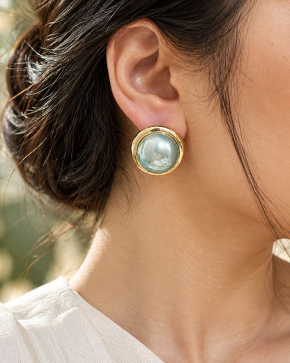 Dome Stud Earrings