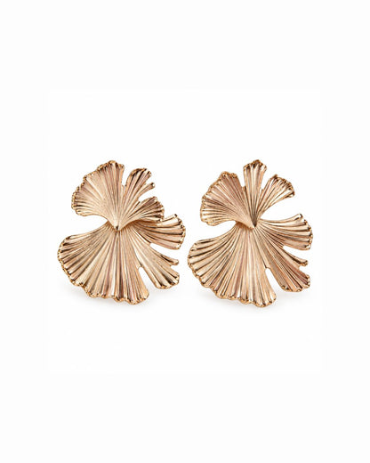 Ginkgo Statement Earrings