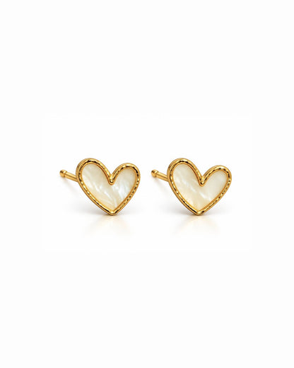 Heart Stud Earring Combo