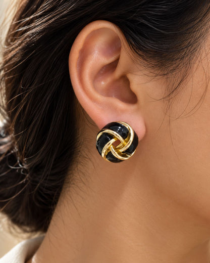 Knot Stud Earrings