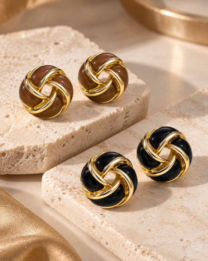 Knot Stud Earrings