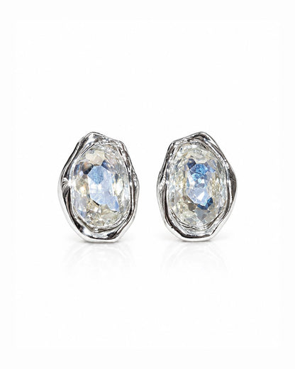 Luna Crystal Stud Earrings