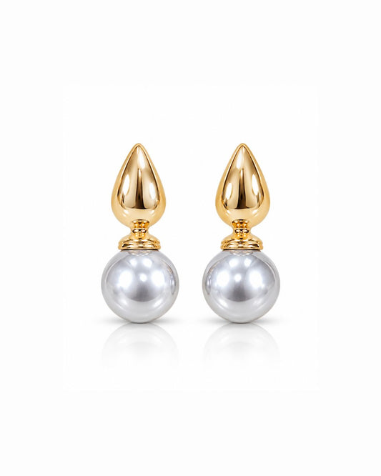 Lustre Pearl Drop Earrings