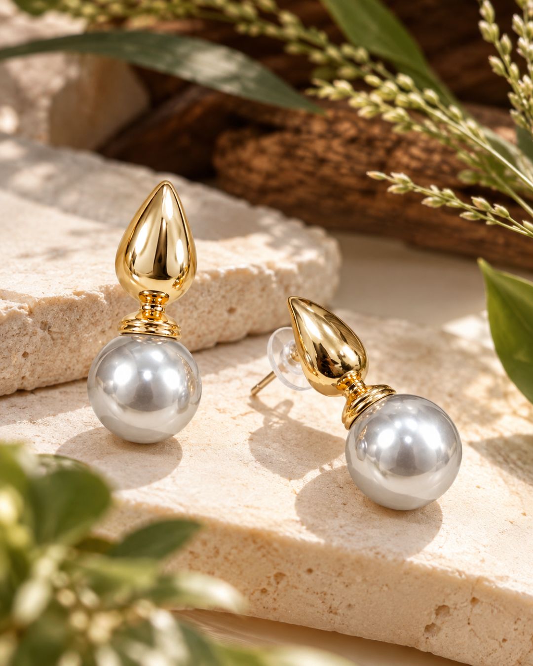 Lustre Pearl Drop Earrings