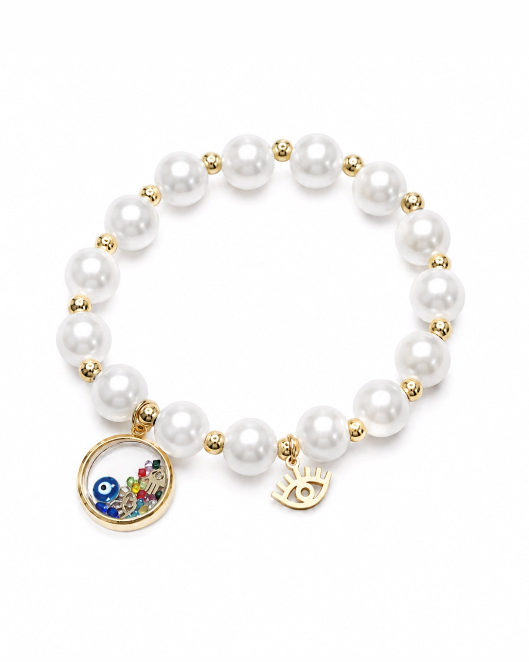 Pearl Amulet Bracelet