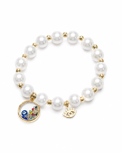 Pearl Amulet Bracelet