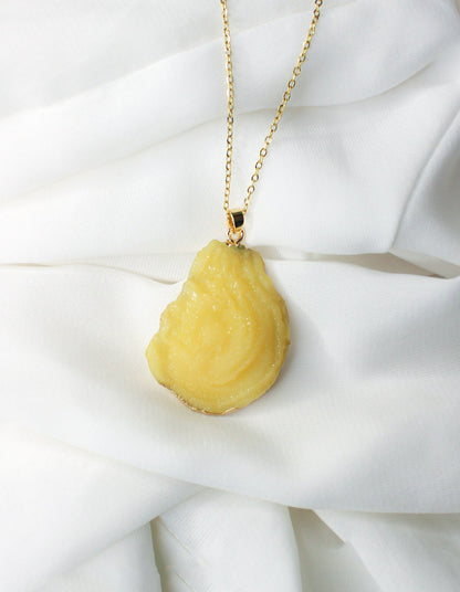 Petal Agate Stone Pendant