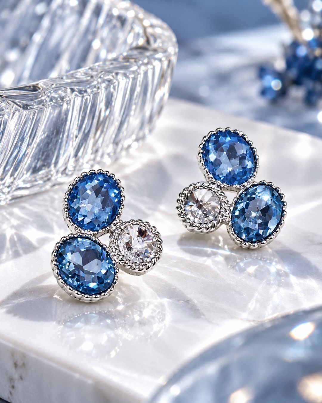 Sapphire Stud Earrings