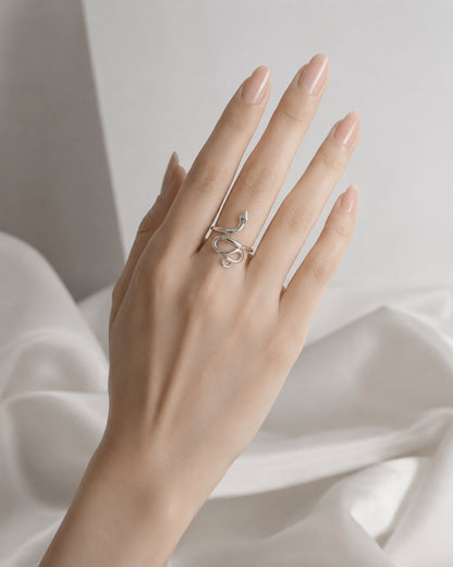 Serpent Wrap Ring