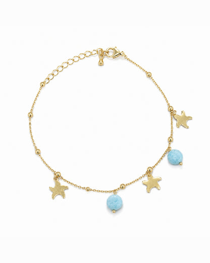 Starlit Ocean Anklet