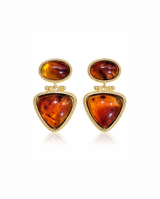 Triangle Drop Earrings