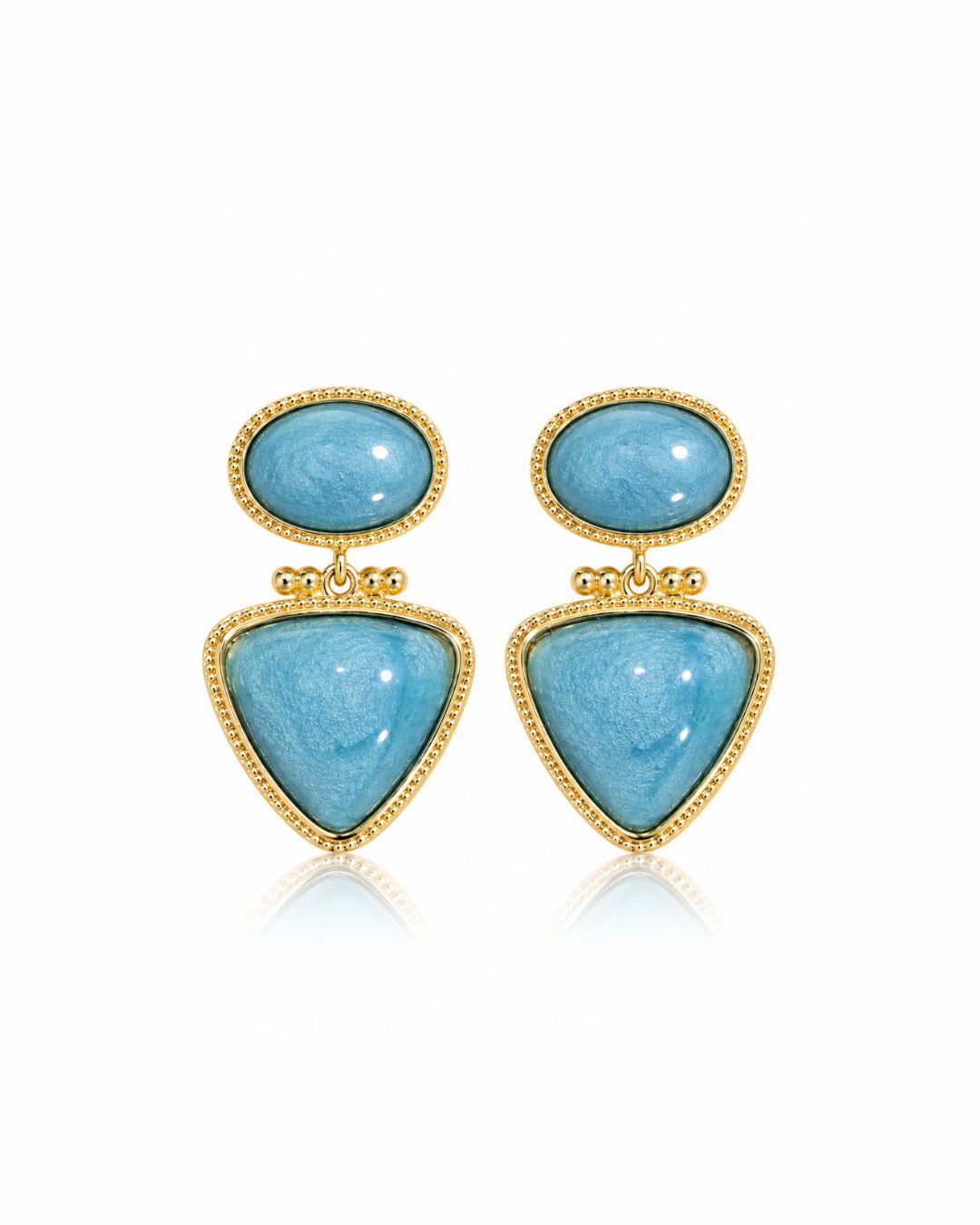 Triangle Drop Earrings