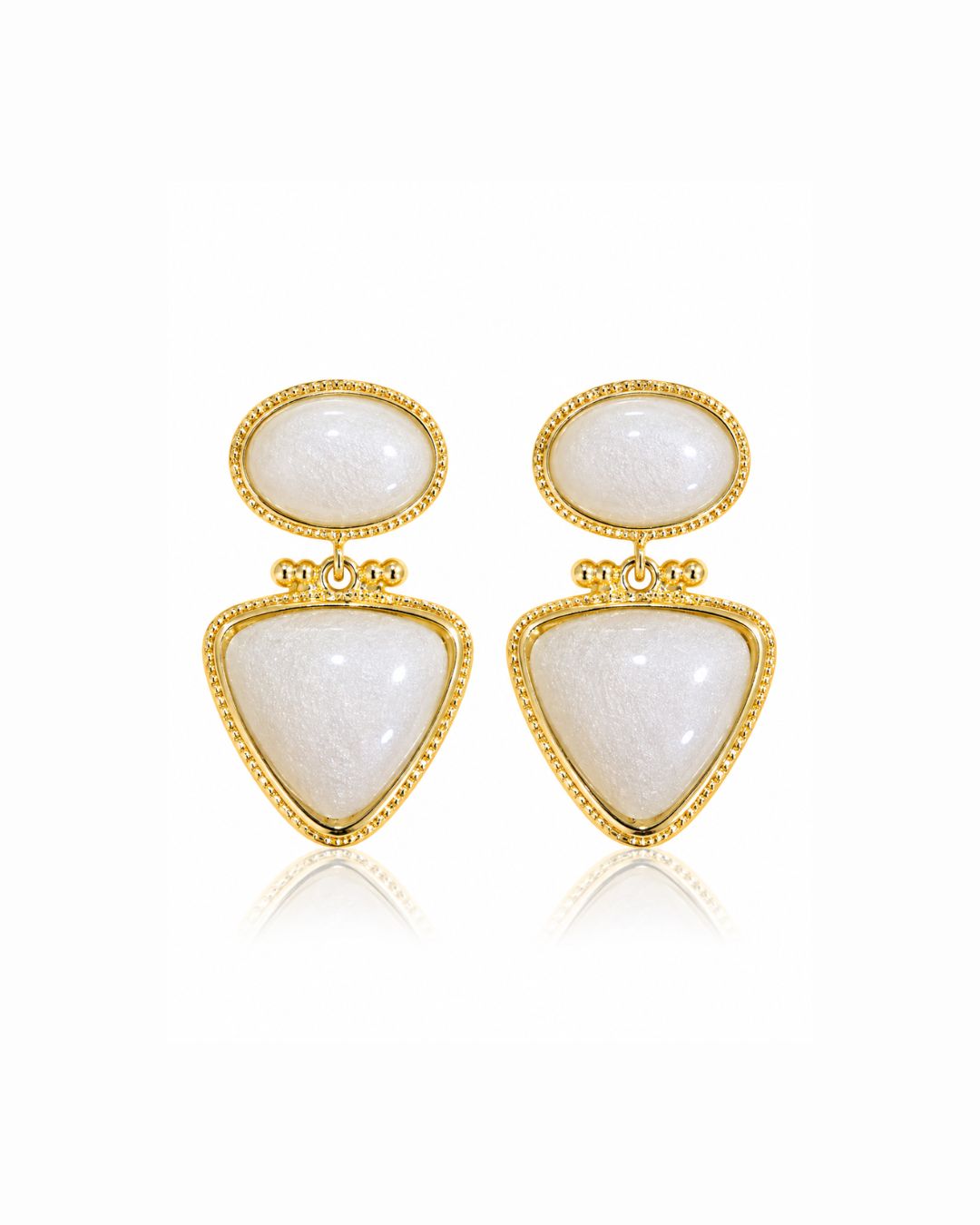 Triangle Drop Earrings