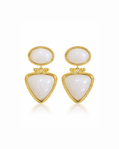 Triangle Drop Earrings