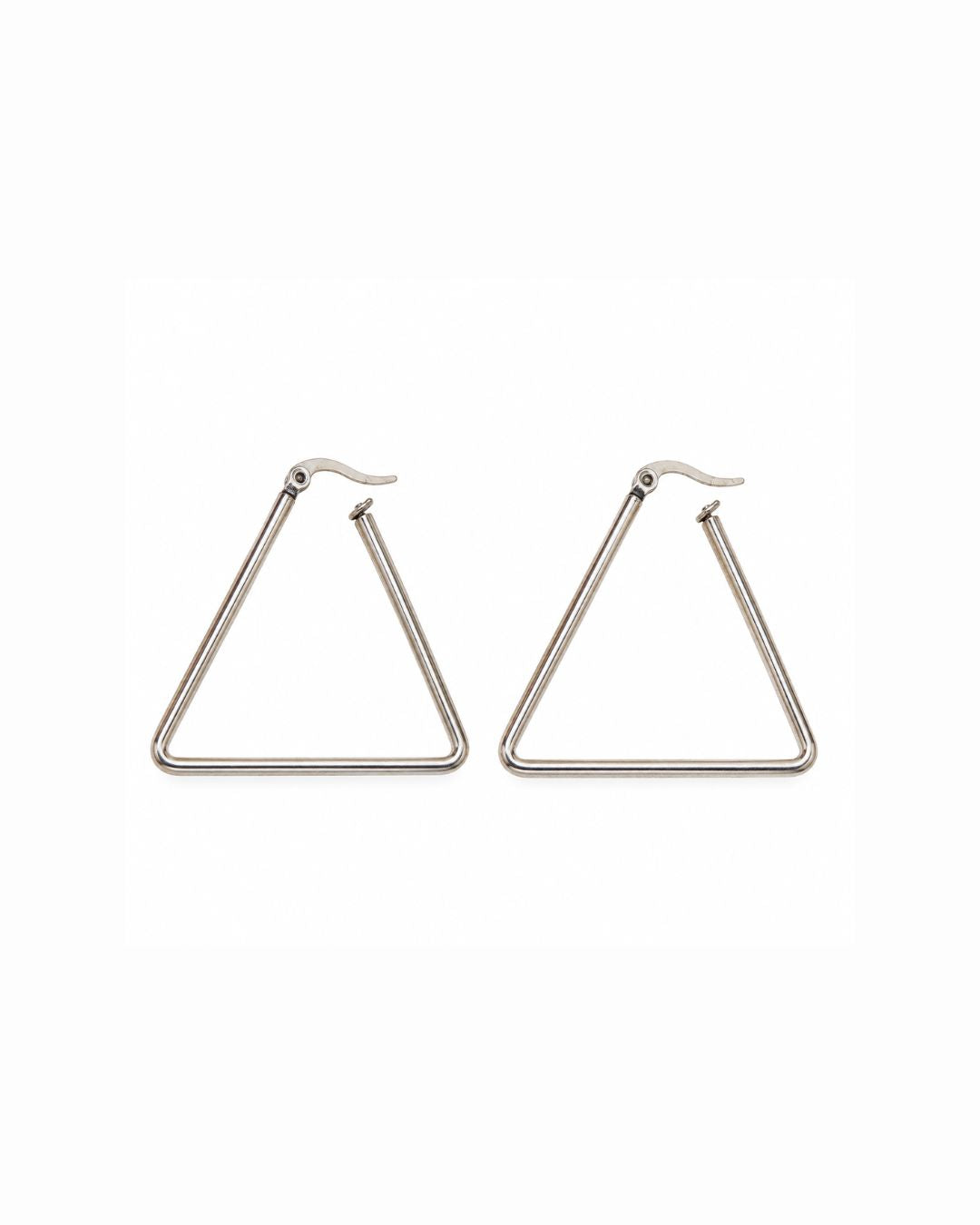 Triangle Hoop Earrings