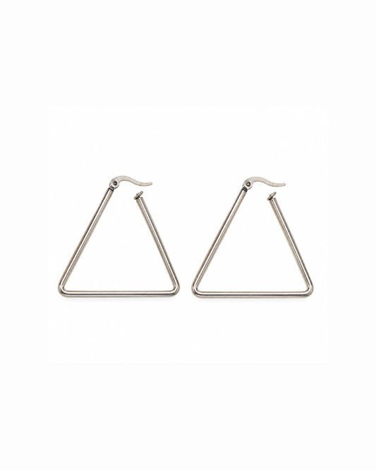 Triangle Hoop Earrings