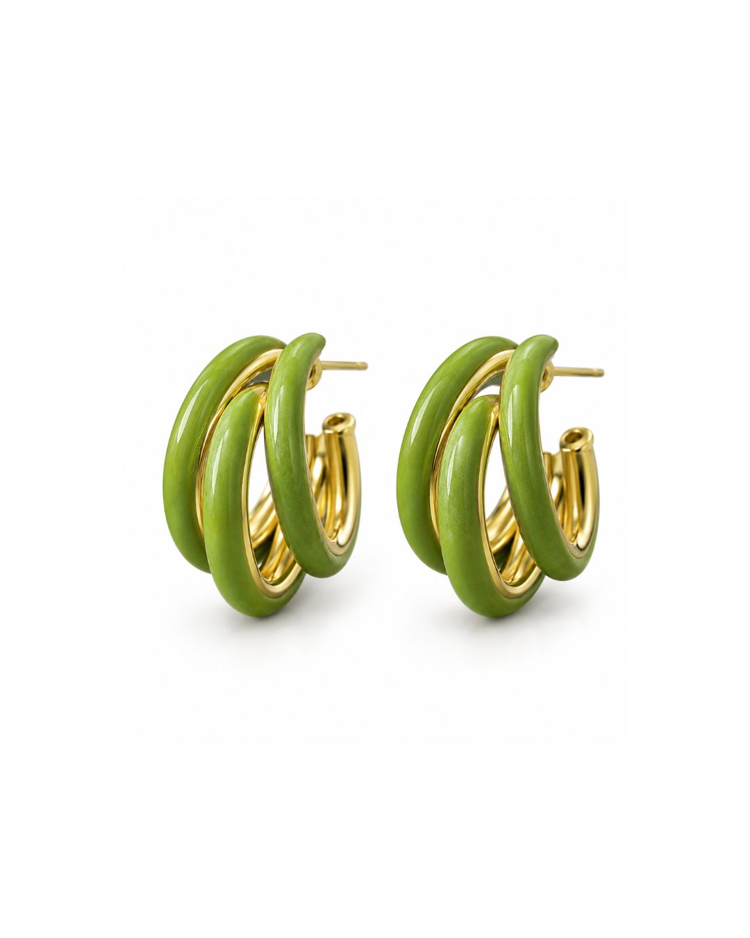 Triple Hoop Earrings