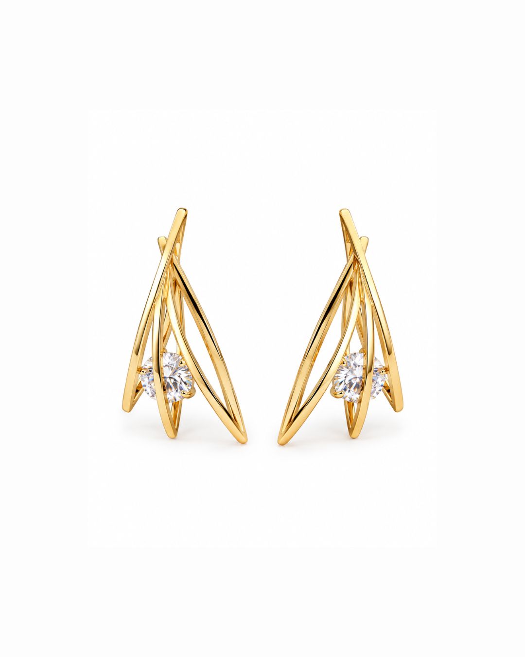 Vela Crystal Earrings
