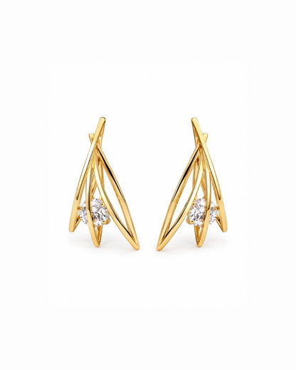Vela Crystal Earrings